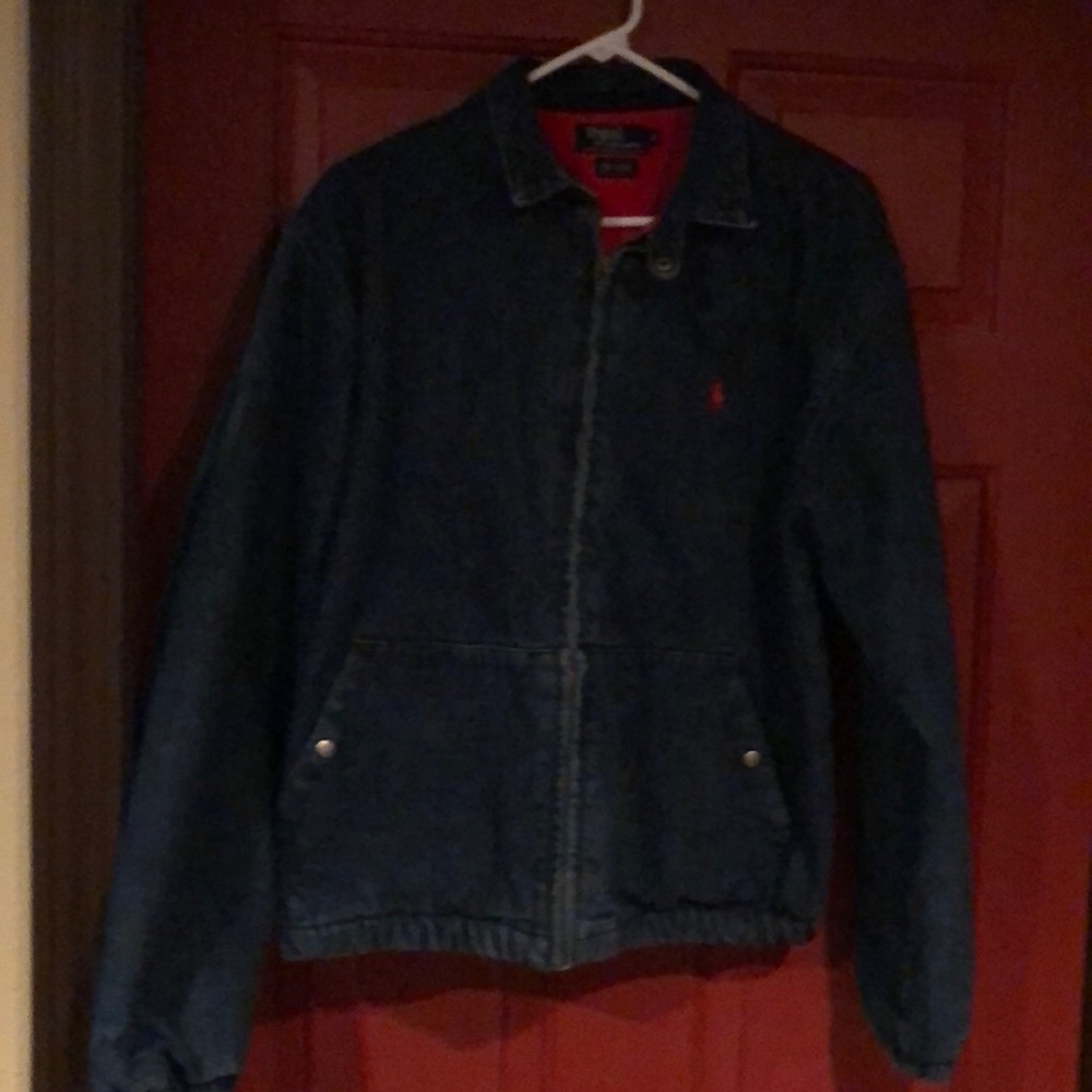 Vintage polo jean jacket